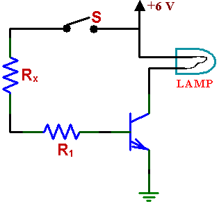 Trasistor switch circuit