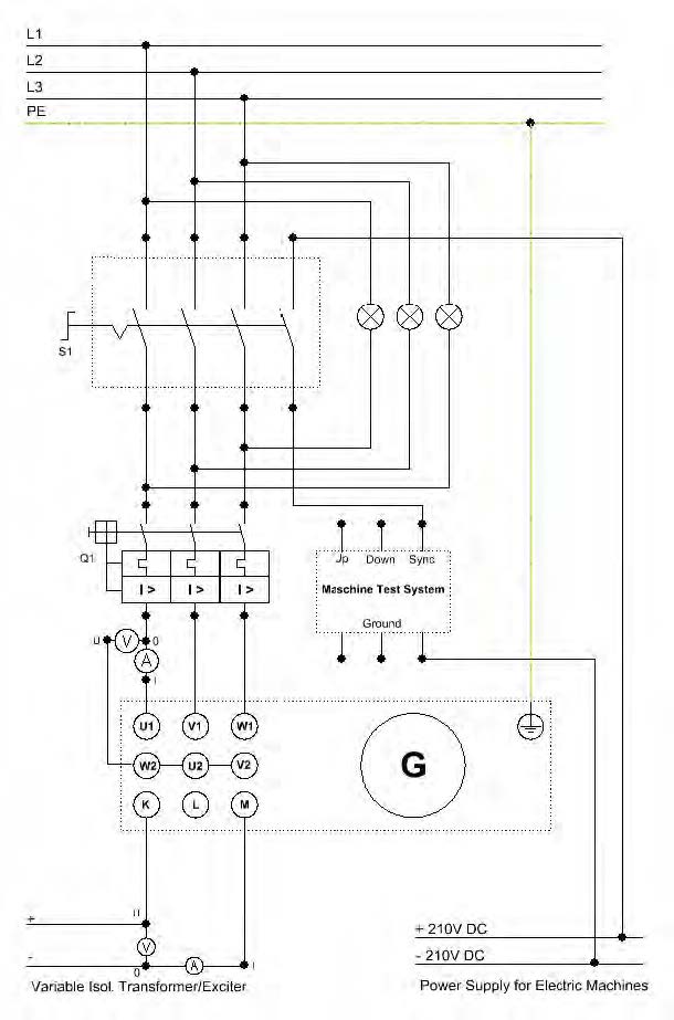 Figure  6.7: Three-lamp Circuit Synchronization