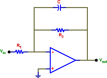 Low-pass single stage active filters